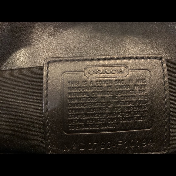 Slightly used coach bag - Picture 4 of 5